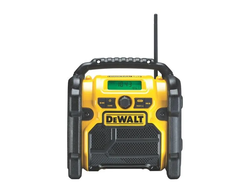 DeWalt Baustellenradio Akku- & Netzbetrieb DCR020 DAB+, Solo DeWalt Baustellenradio Akku- & Netzbetrieb DCR020 DAB+, Solo