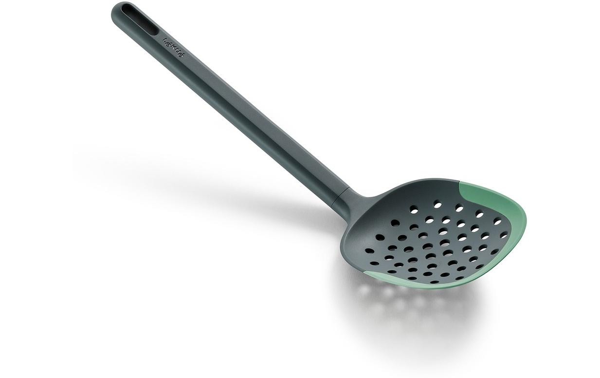 Lékué Schaumlöffel PBT/Silikon, Grün/Schwarz
