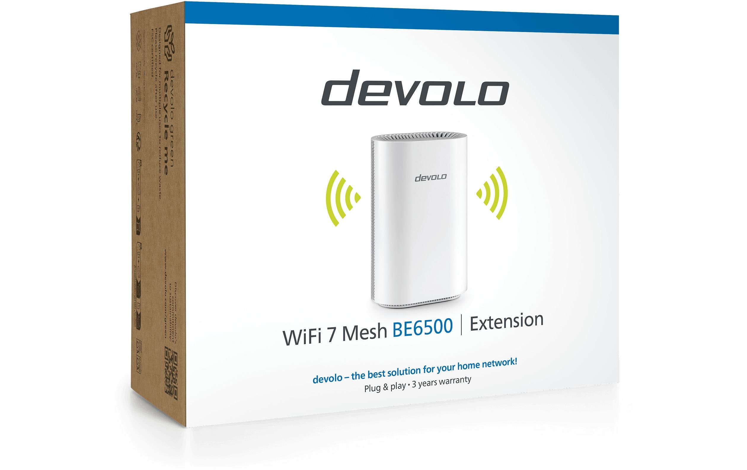 devolo WiFi 7 Mesh BE6500 Dual-Band Extension devolo WiFi 7 Mesh BE6500 Dual-Band Extension