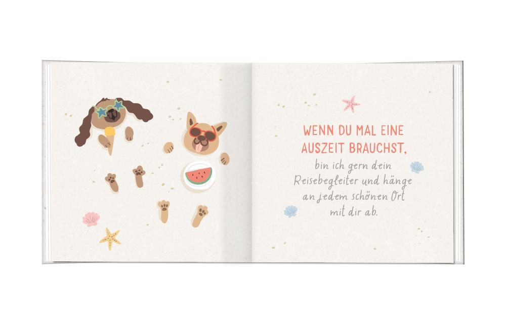 Grafik Werkstatt Minibuch Bin immer für dich da!