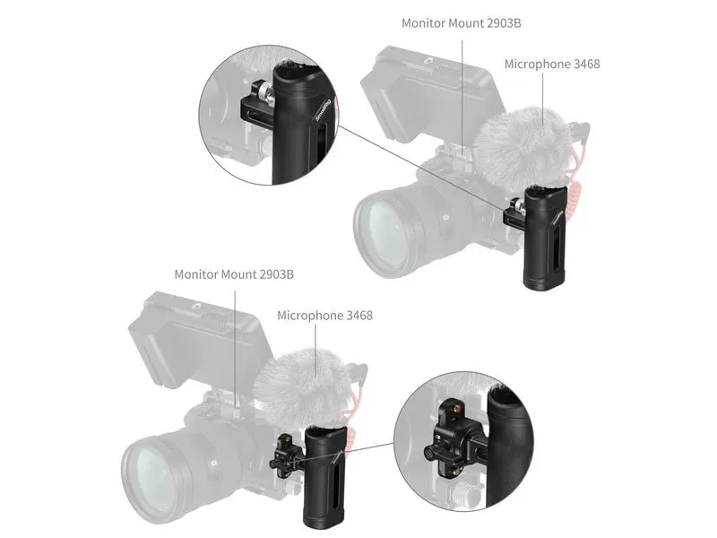 Smallrig Leichtgewichtiges Mini-Seitengriff-Kit Smallrig Leichtgewichtiges Mini-Seitengriff-Kit