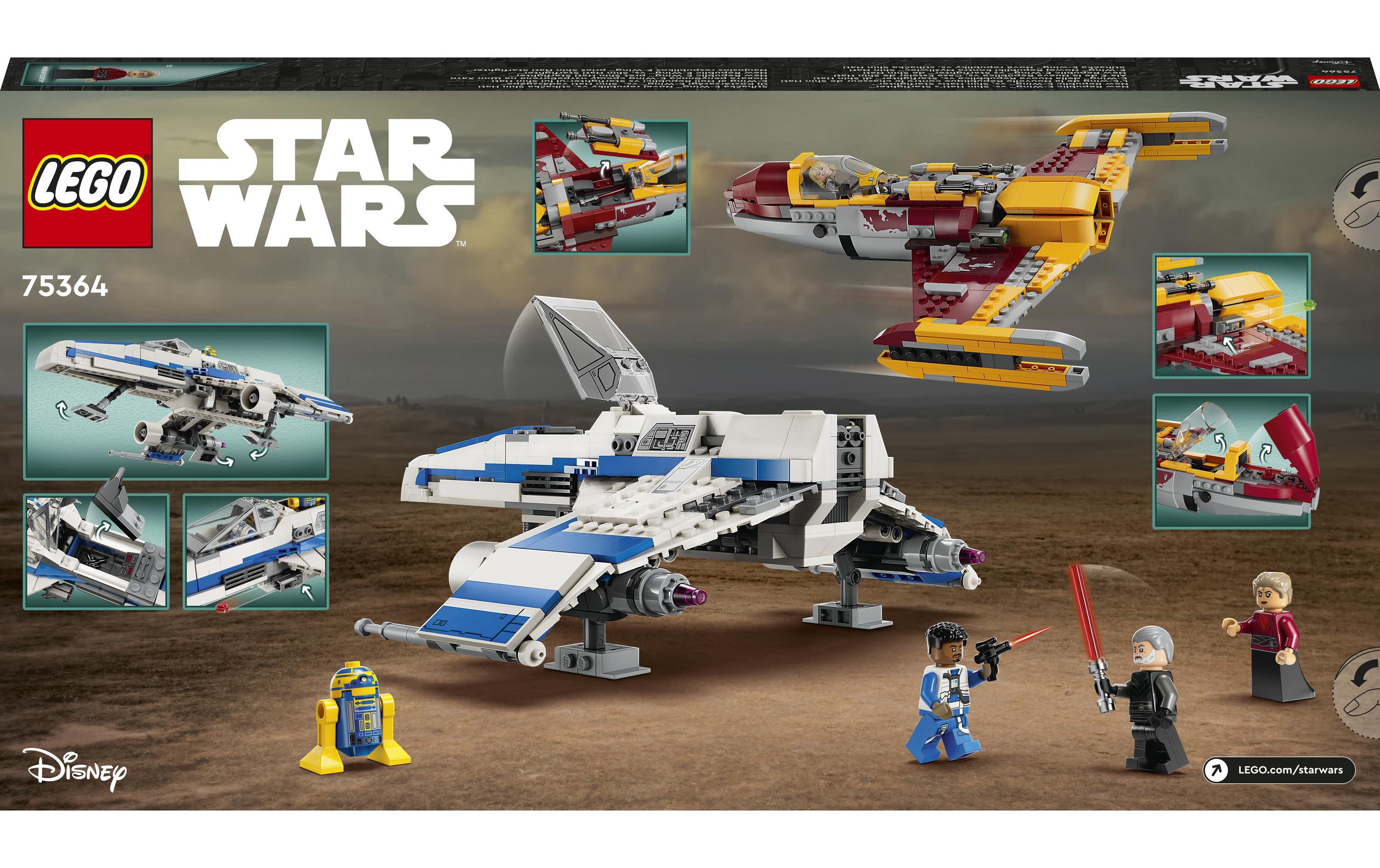 LEGO® Star Wars New Republic E-Wing vs. Shin Hatis Starfighter