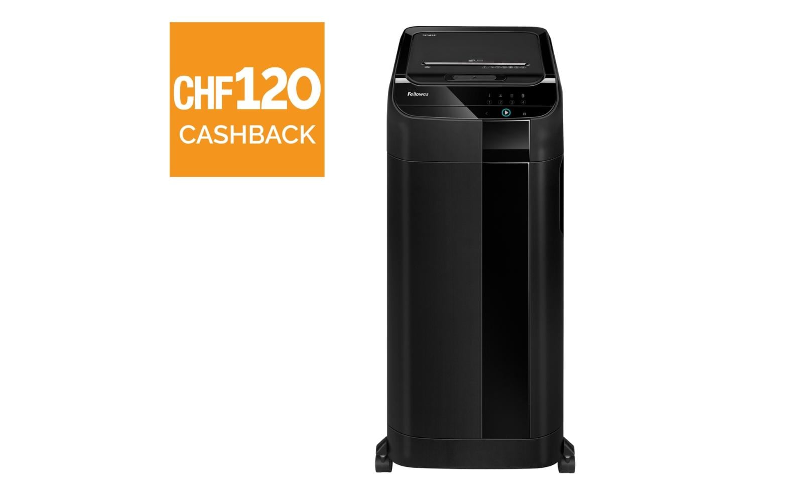 Fellowes Aktenvernichter AutoMax 550C P-4, 550 Seiten Fellowes Aktenvernichter AutoMax 550C P-4, 550 Seiten