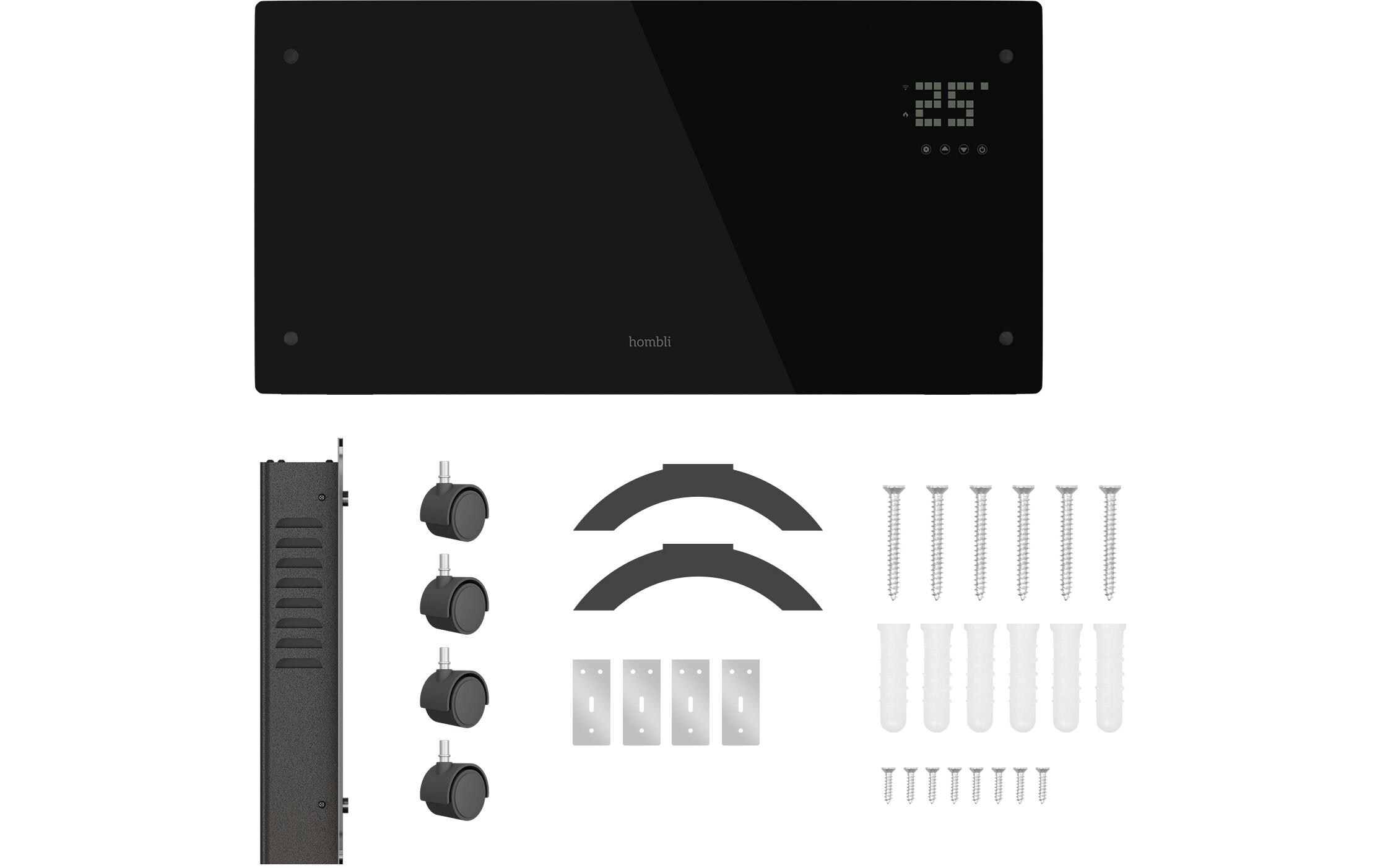 hombli Konvektor 2000W, Schwarz hombli Konvektor 2000W, Schwarz