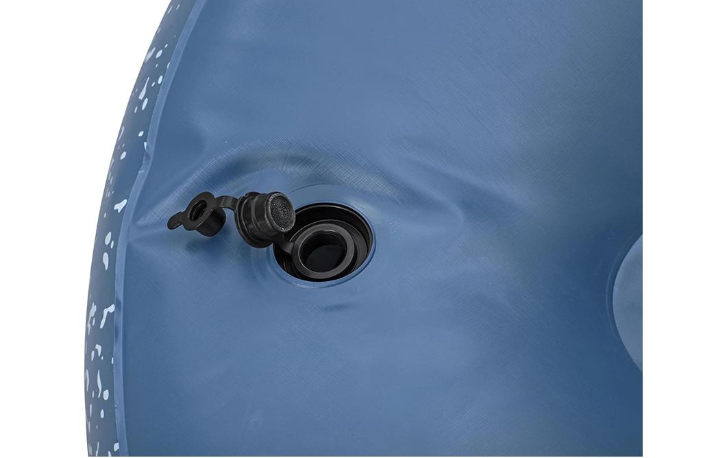 Bestway Aufblasbarer Sessel Inflate Blau, 112 x 112 cm