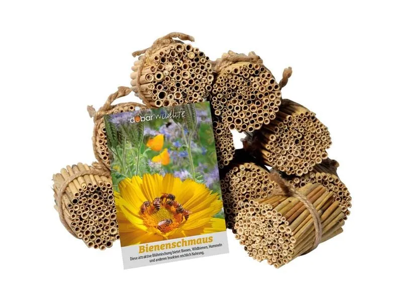 dobar green label Schilfrohrhalme-Set, 1000 Stück, 9 cm dobar green label Schilfrohrhalme-Set, 1000 Stück, 9 cm