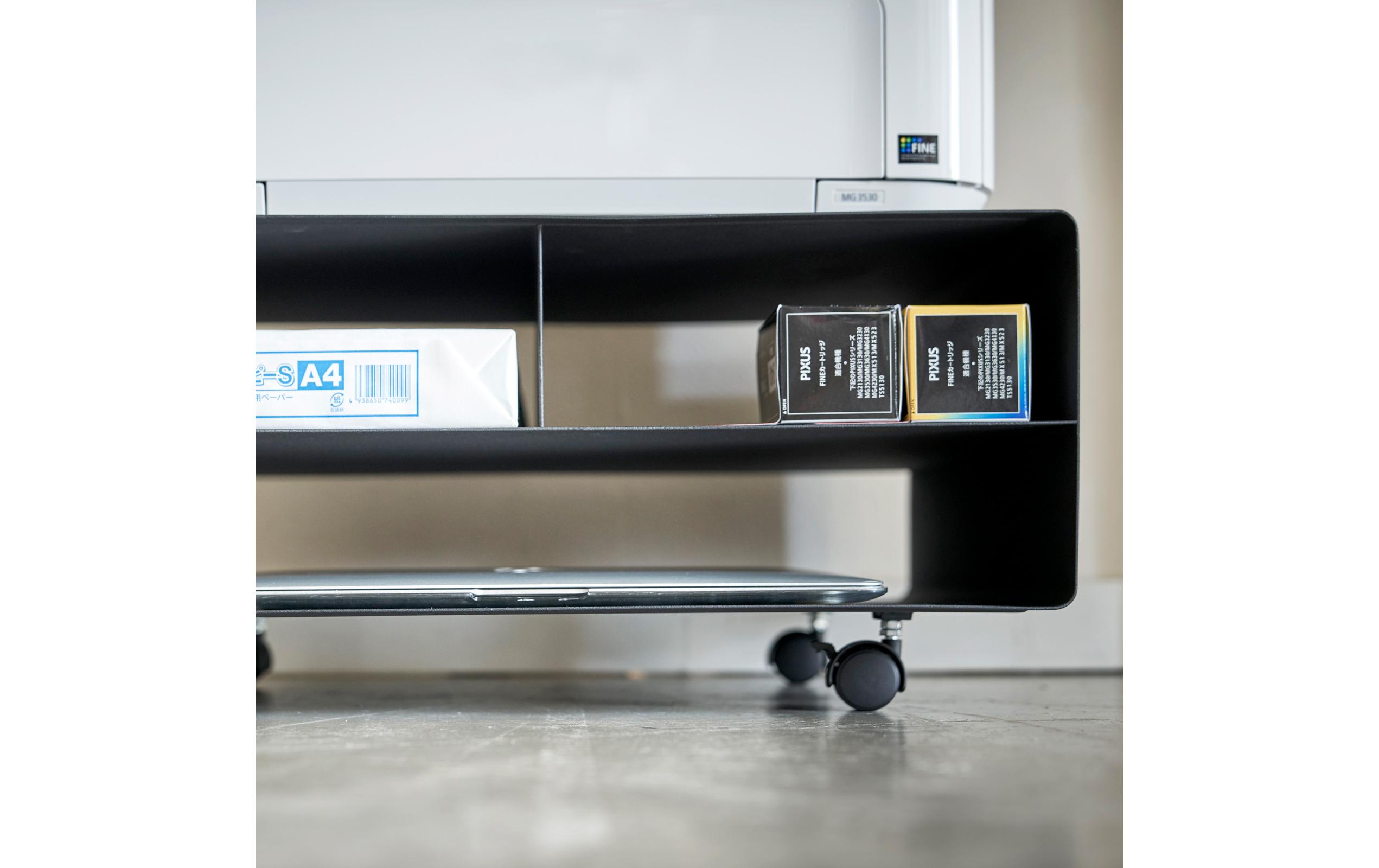 Yamazaki Multifunktionswagen Tower Schwarz