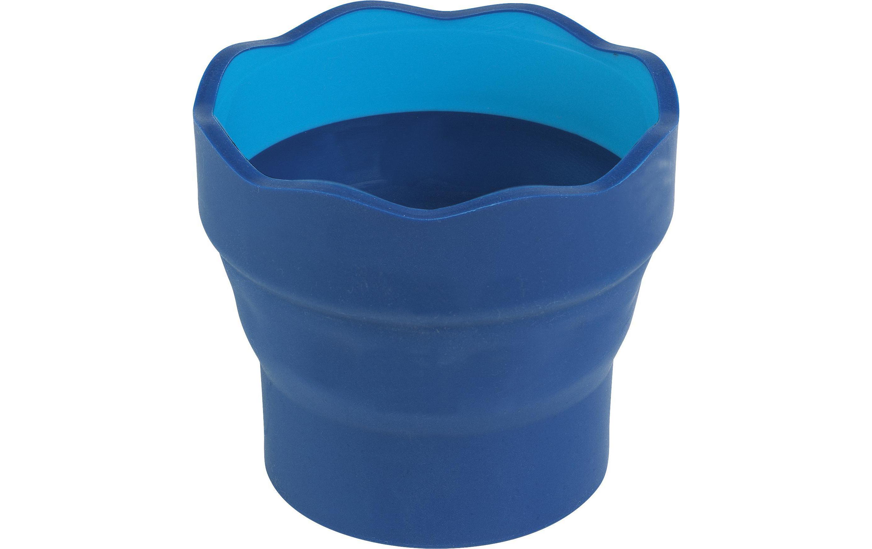 Faber-Castell Wasserbecher Clic&Go Blau Faber-Castell Wasserbecher Clic&Go Blau