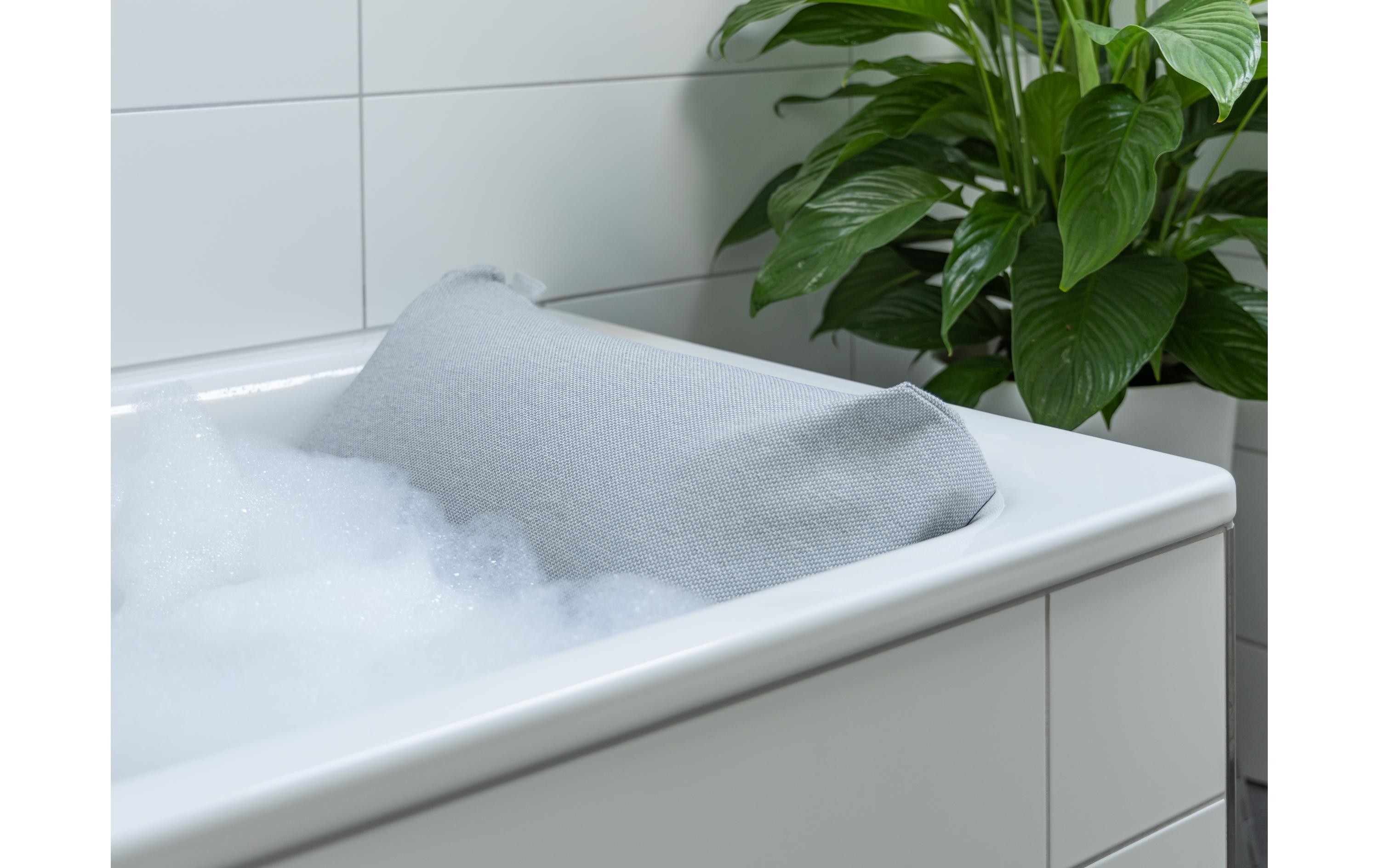 COCON Badekissen 30 x 60 x 20 cm, Grau