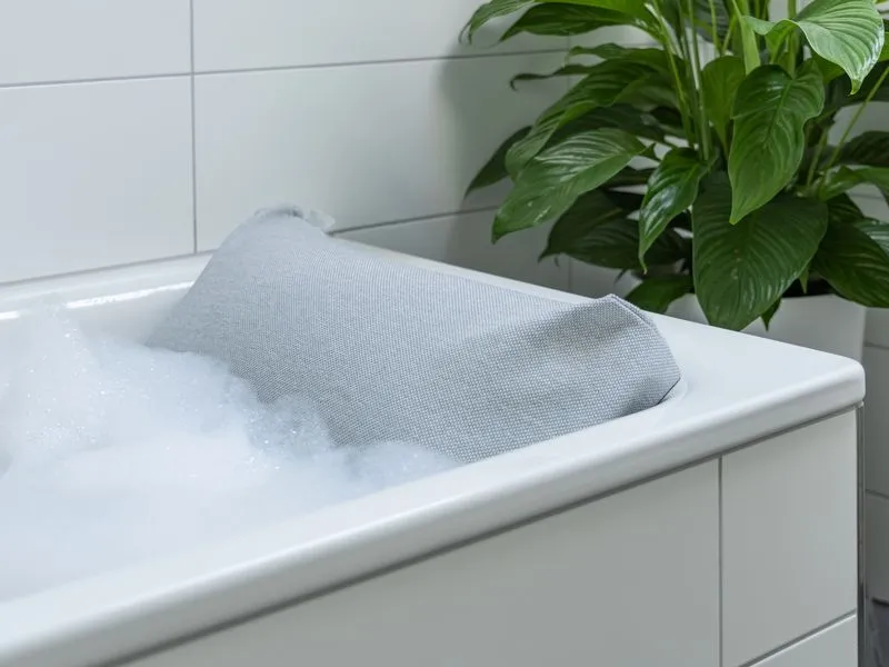 COCON Badekissen 30 x 60 x 20 cm, Grau