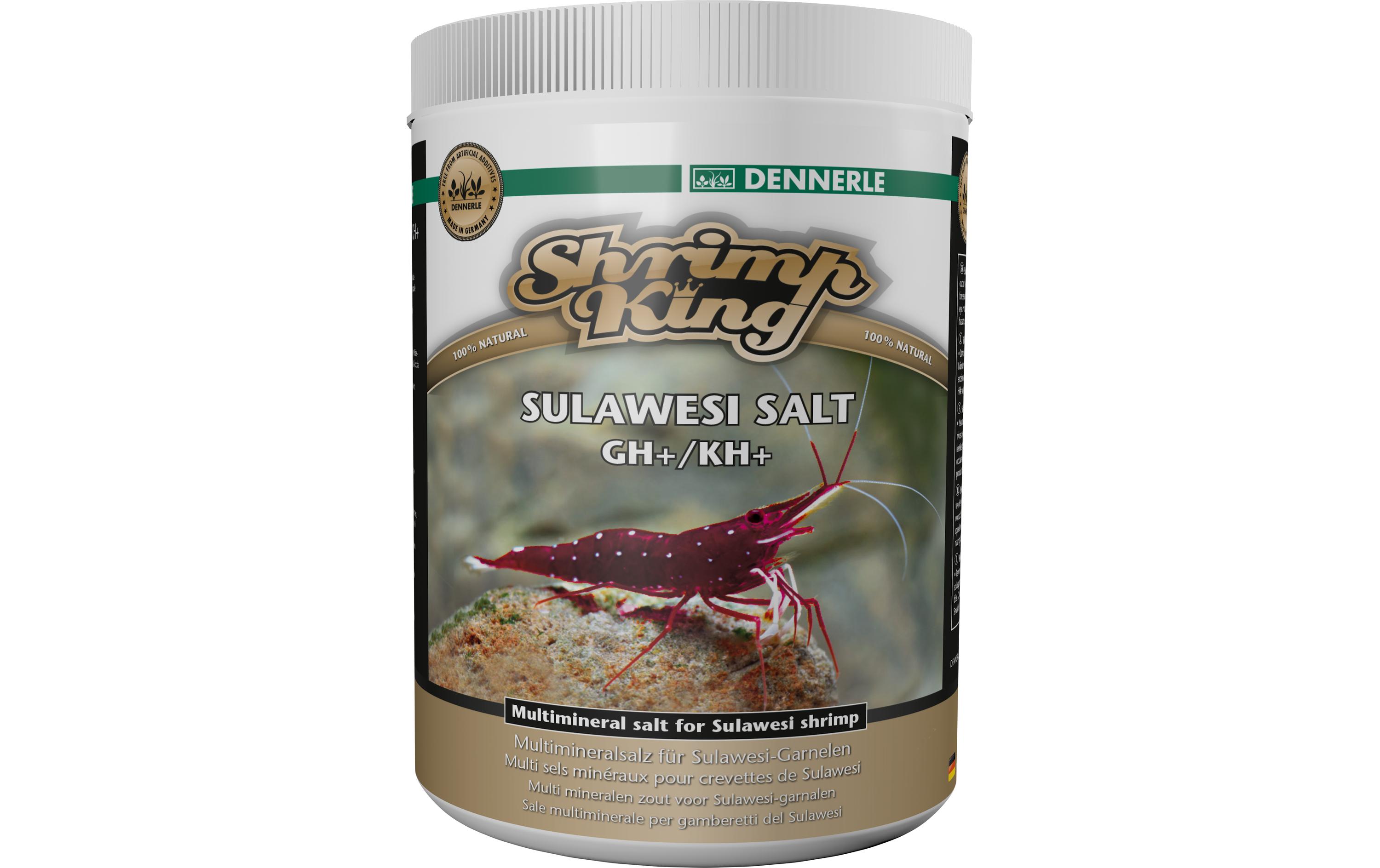 Dennerle Ergänzungsfutter Shrimp King Sulawesi Salt, 1 kg