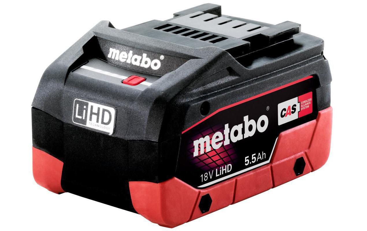 Metabo Akku 18 V, 5.5 Ah, LiHD