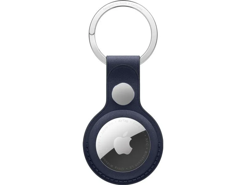 Apple AirTag Schlüsselanhänger aus Feingewebe Navy Apple AirTag Schlüsselanhänger aus Feingewebe Navy