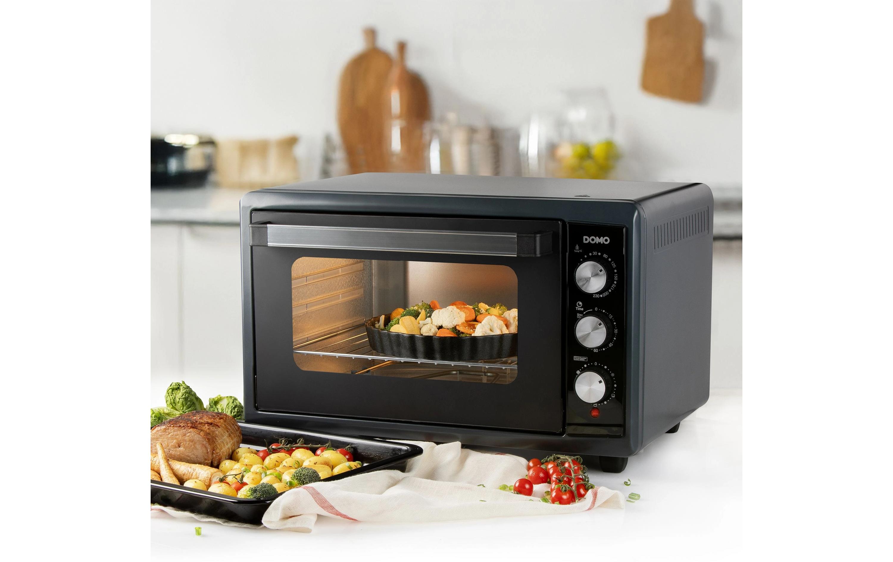 Domo Backofen DO808GO 50 l, Schwarz