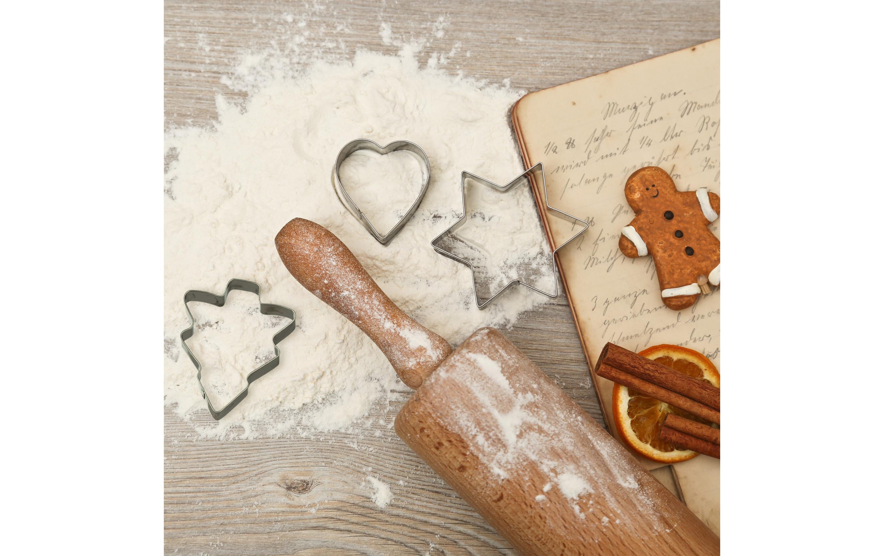 relaxdays Guetzli-Ausstecher-Set Halloween/Herz/Stern/Tiere