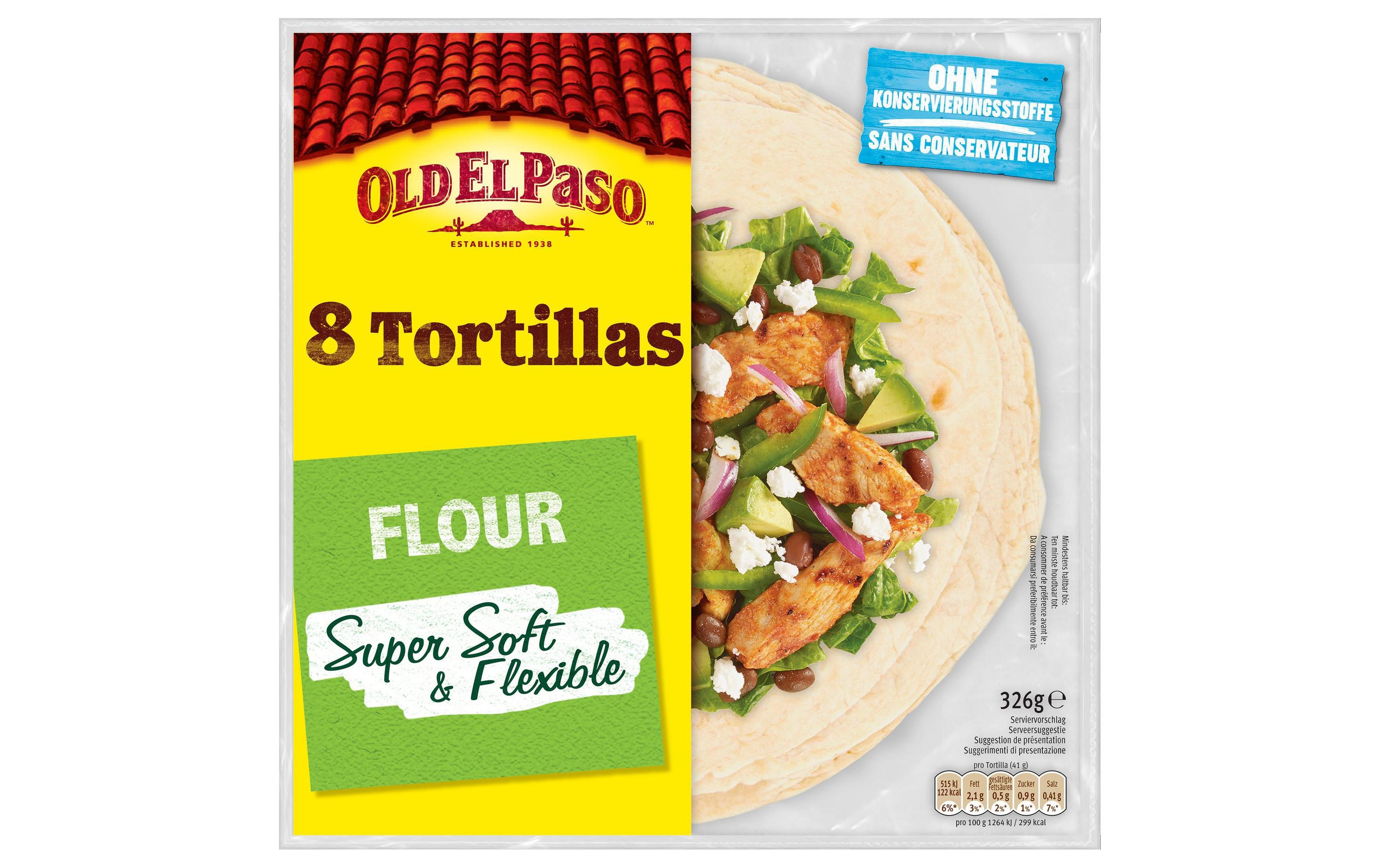 Old El Paso Flour Tortilla 326 g Old El Paso Flour Tortilla 326 g