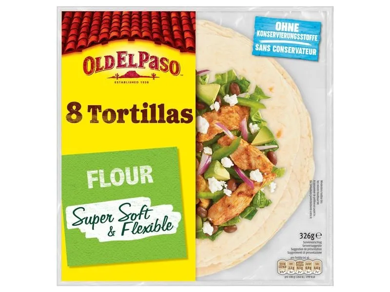 Old El Paso Flour Tortilla 326 g Old El Paso Flour Tortilla 326 g