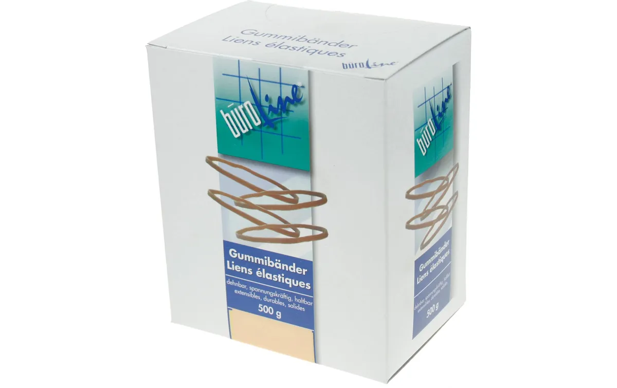 Büroline Gummiband 3 x 90 mm, 500 g