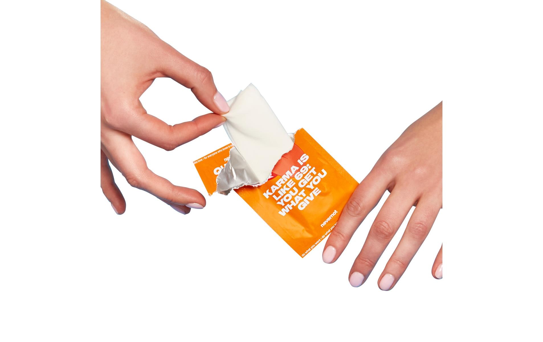 nevernot Intimpflege Quickies Intimate Wipes 7 Stück