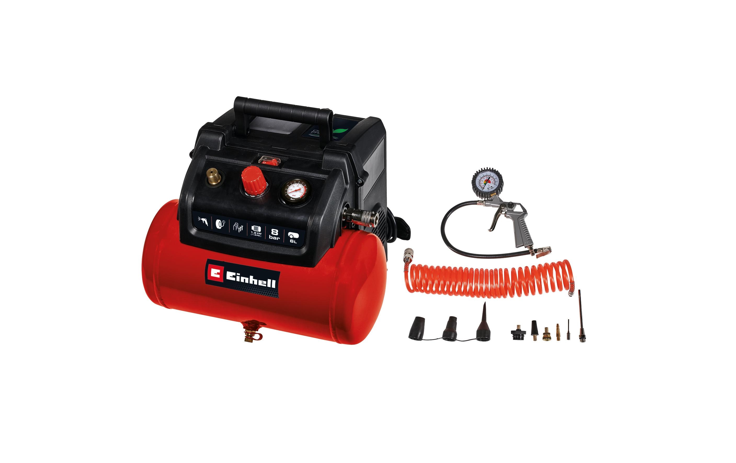 Einhell Kompressor TC-AC 190/6/8 OF Set Einhell Kompressor TC-AC 190/6/8 OF Set