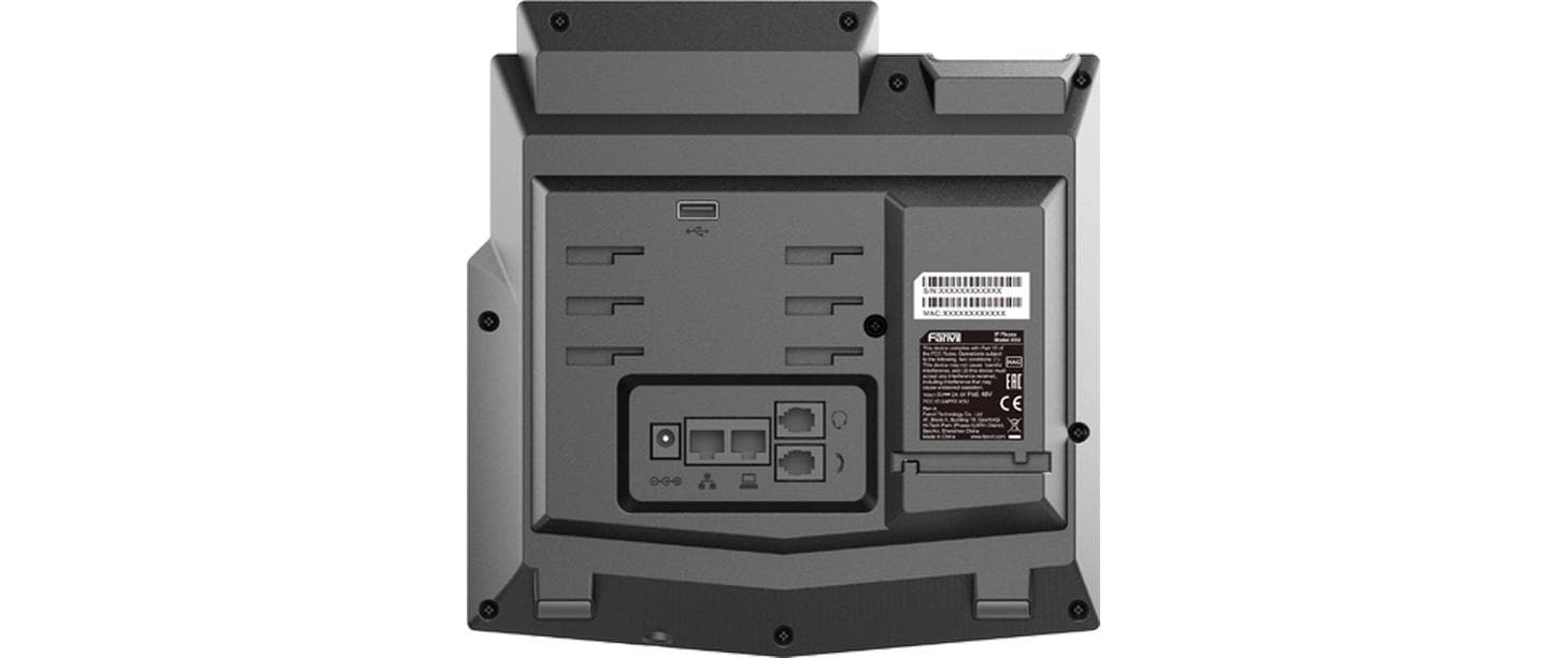 Fanvil Tischtelefon X5U V2 Schwarz