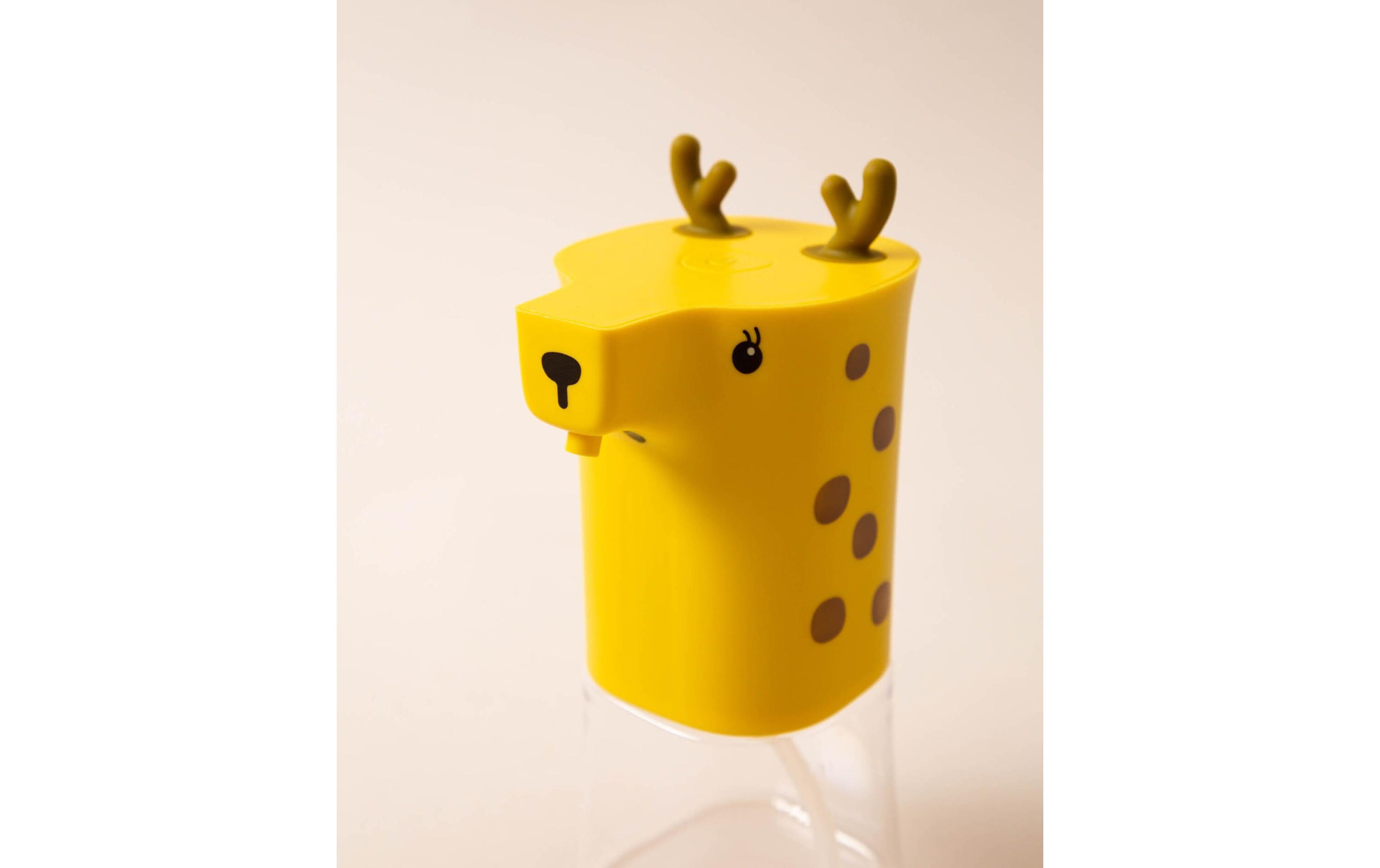 Esmée Sensorspender Giraffe 350 ml, Gelb