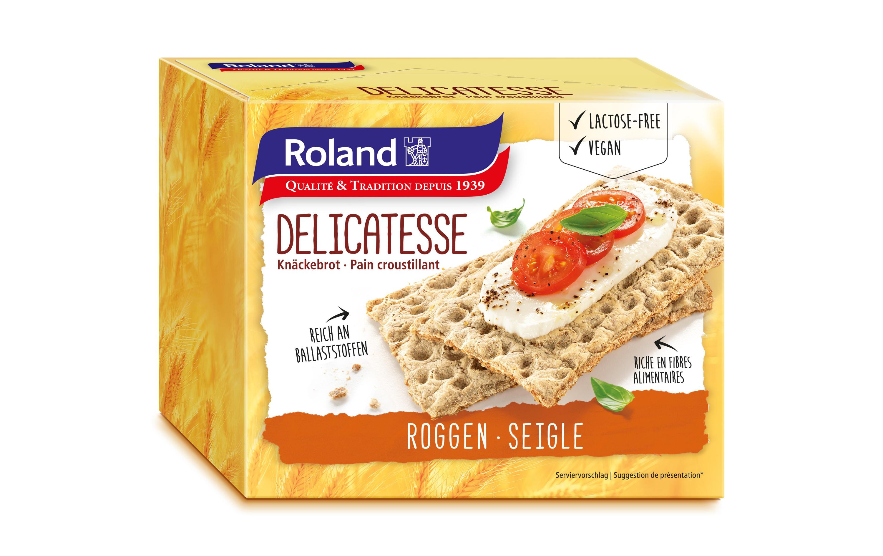 Roland Snacks Knäckebrot Delikatess 200 g