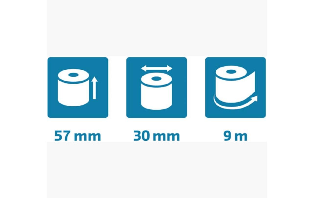 Exacompta Thermo-Papierrolle Safe Contact 57 mm, 20 Stück