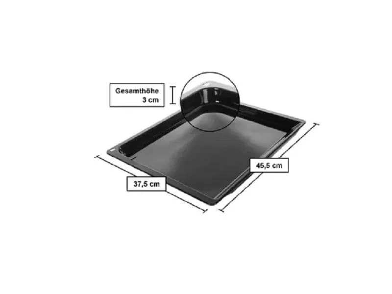 Siemens Backblech HZ631070 45.5 cm x 37.5 cm Siemens Backblech HZ631070 45.5 cm x 37.5 cm