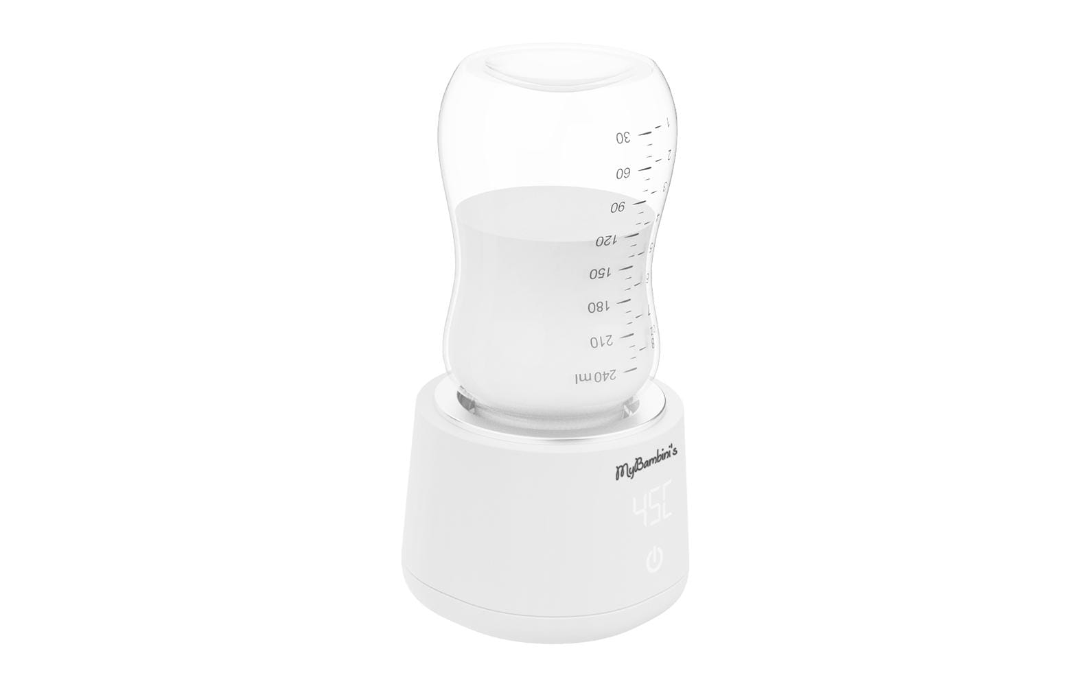 My Bambini's Flaschenwärmer Pro mit Akku Weiss