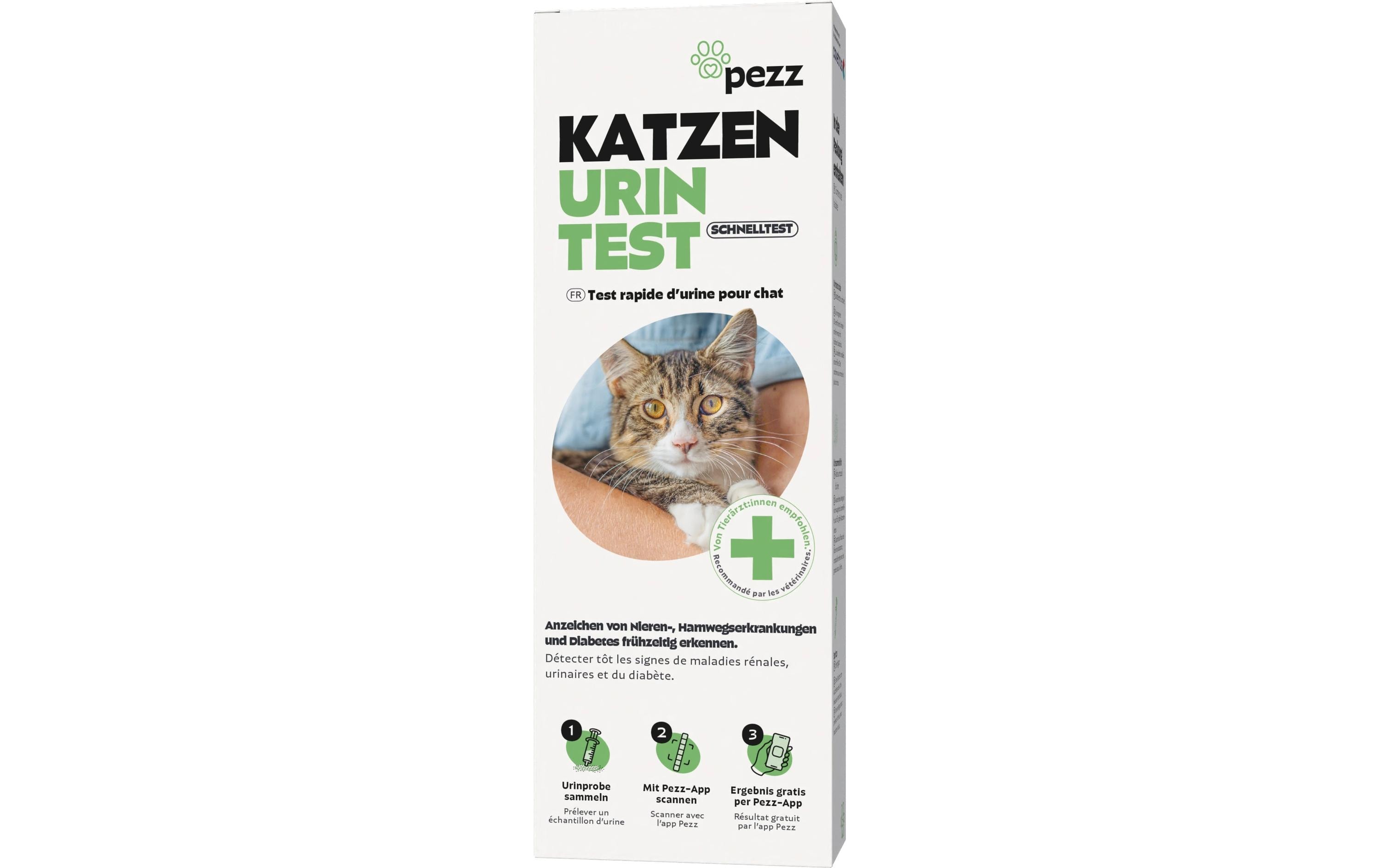 pezz Urintest Kit für Katzen pezz Urintest Kit für Katzen