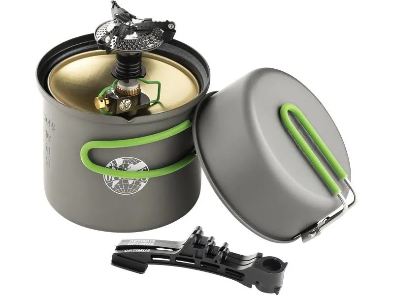 Optimus Gaskocher Crux Weekend Kochsystem Grau Optimus Gaskocher Crux Weekend Kochsystem Grau