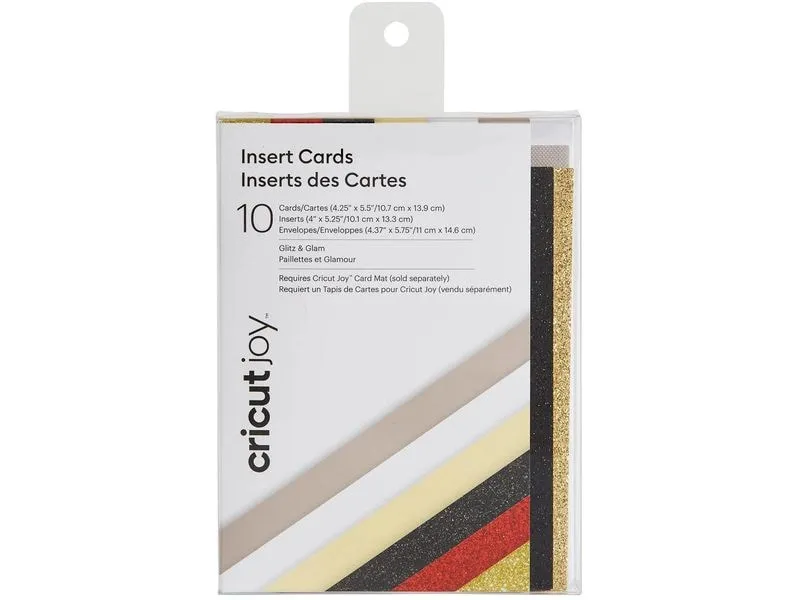Cricut Blankokarte Joy 10.7 x 13.9 cm, Glitz and Glam Cricut Blankokarte Joy 10.7 x 13.9 cm, Glitz and Glam