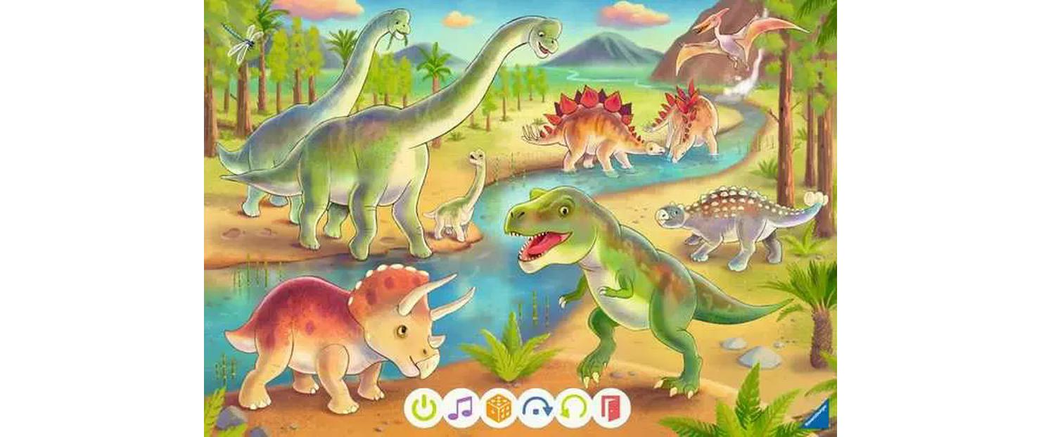 tiptoi Puzzle Dinosaurier