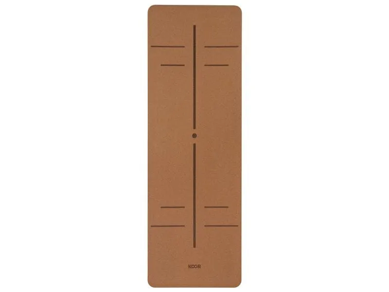KOOR Yogamatte Kork Pro 183 x 61 x 0.6 cm KOOR Yogamatte Kork Pro 183 x 61 x 0.6 cm