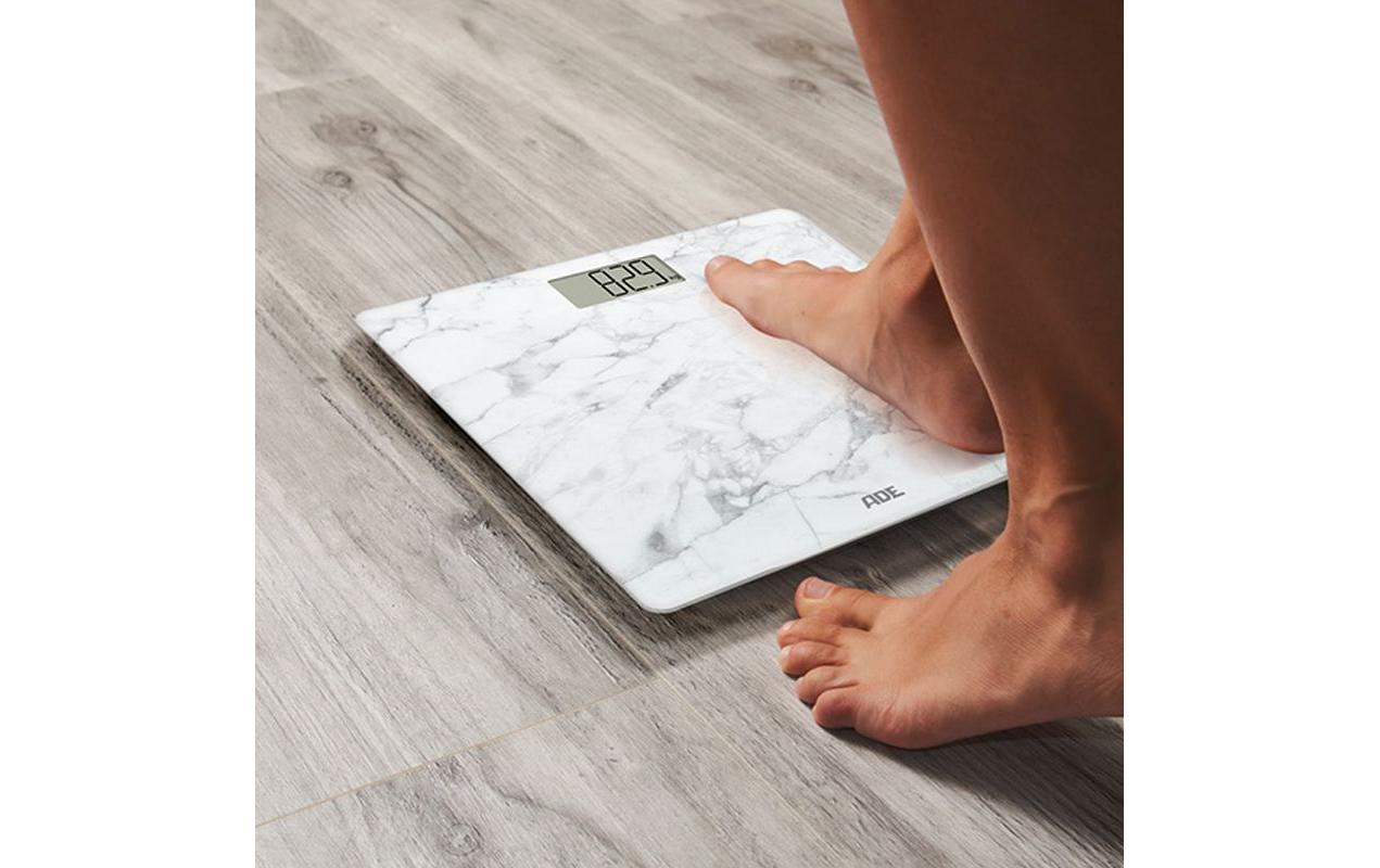 ADE Personenwaage Amina Marmor Weiss ADE Personenwaage Amina Marmor Weiss