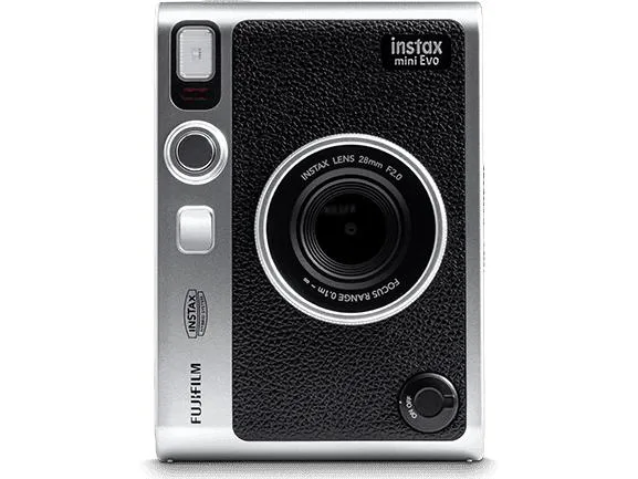 Fujifilm Fotokamera Instax Mini Evo Schwarz Fujifilm Fotokamera Instax Mini Evo Schwarz