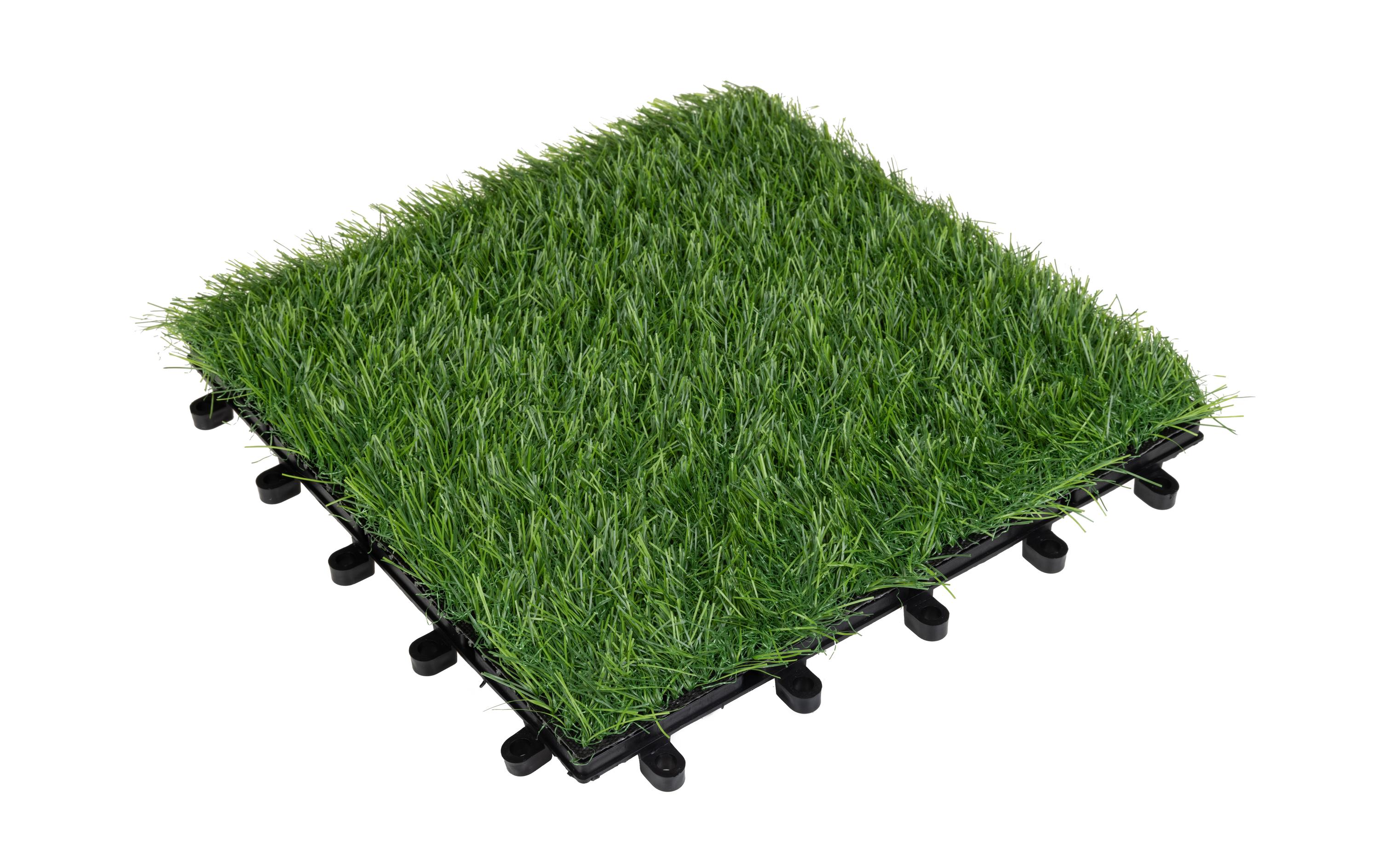 COCON Balkon-& Terrassenplatten Rasen, 30 x 30 cm, 6 Stück