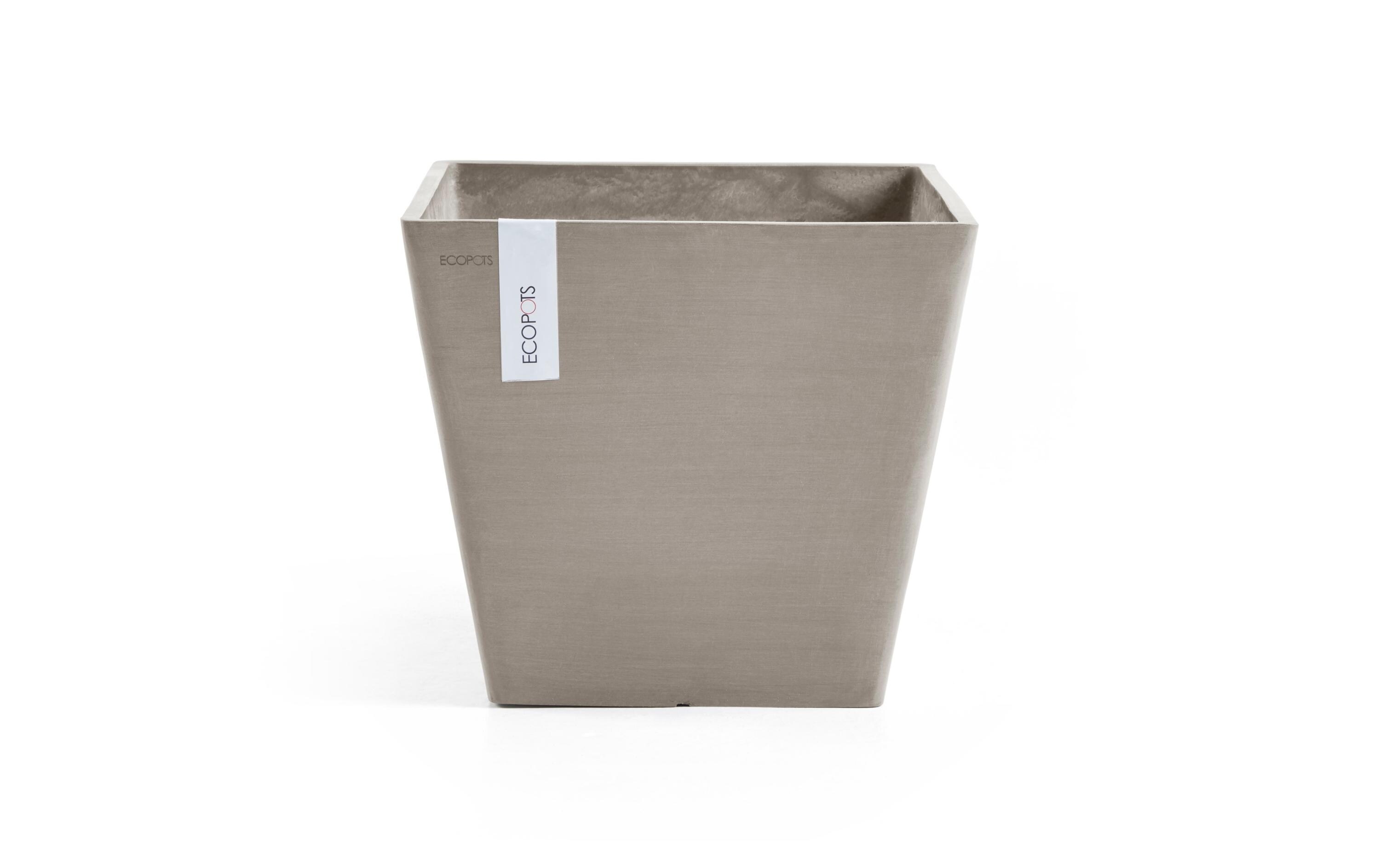 Ecopots Blumentopf Rotterdam Ø 30 cm Taupe