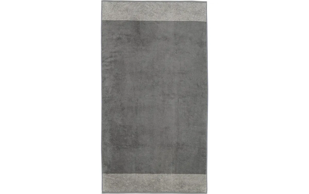 Cawö Duschtuch Two Tone 80 x 150 cm, Schiefer