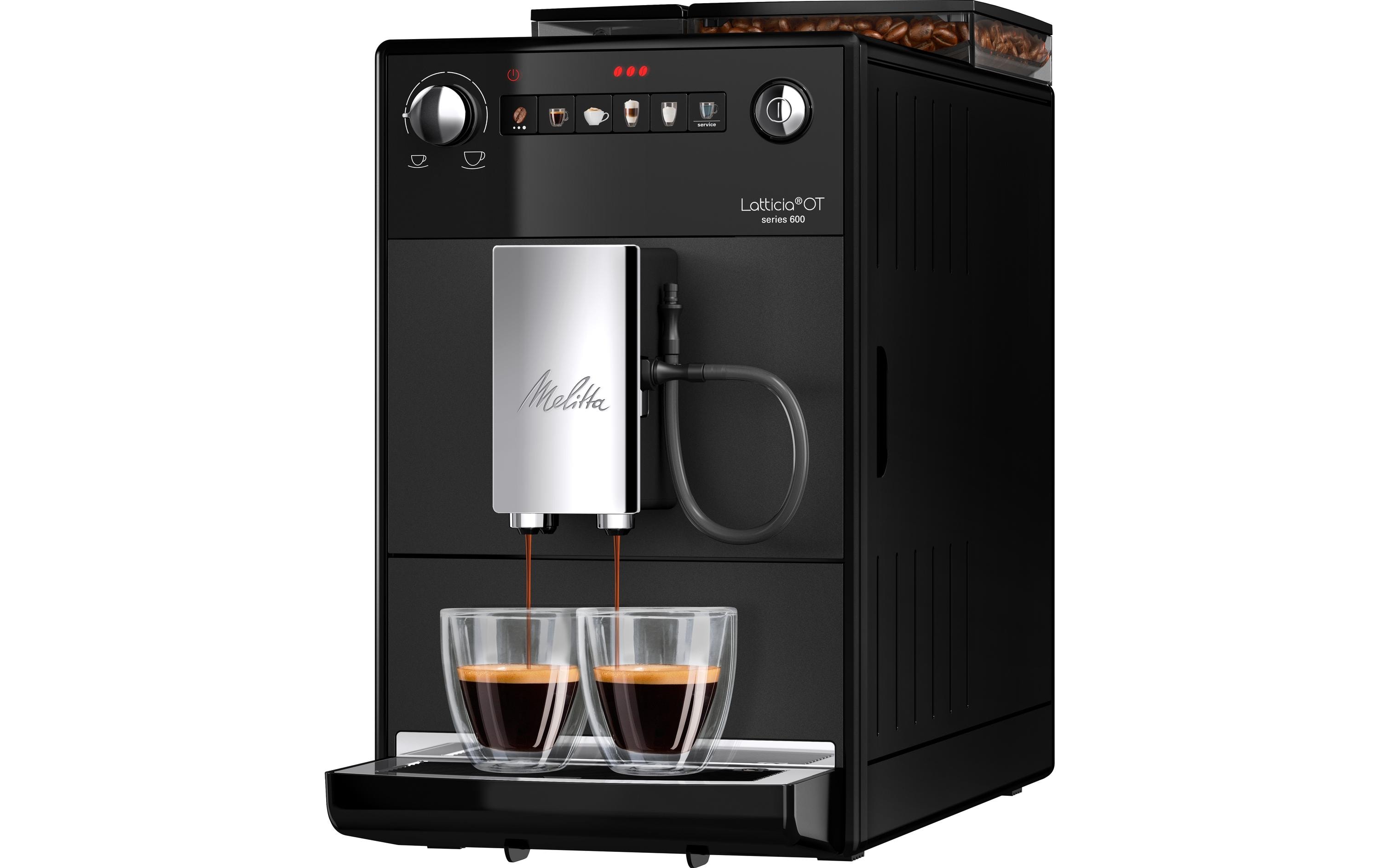 Melitta Kaffeevollautomat Latticia OT Schwarz Melitta Kaffeevollautomat Latticia OT Schwarz