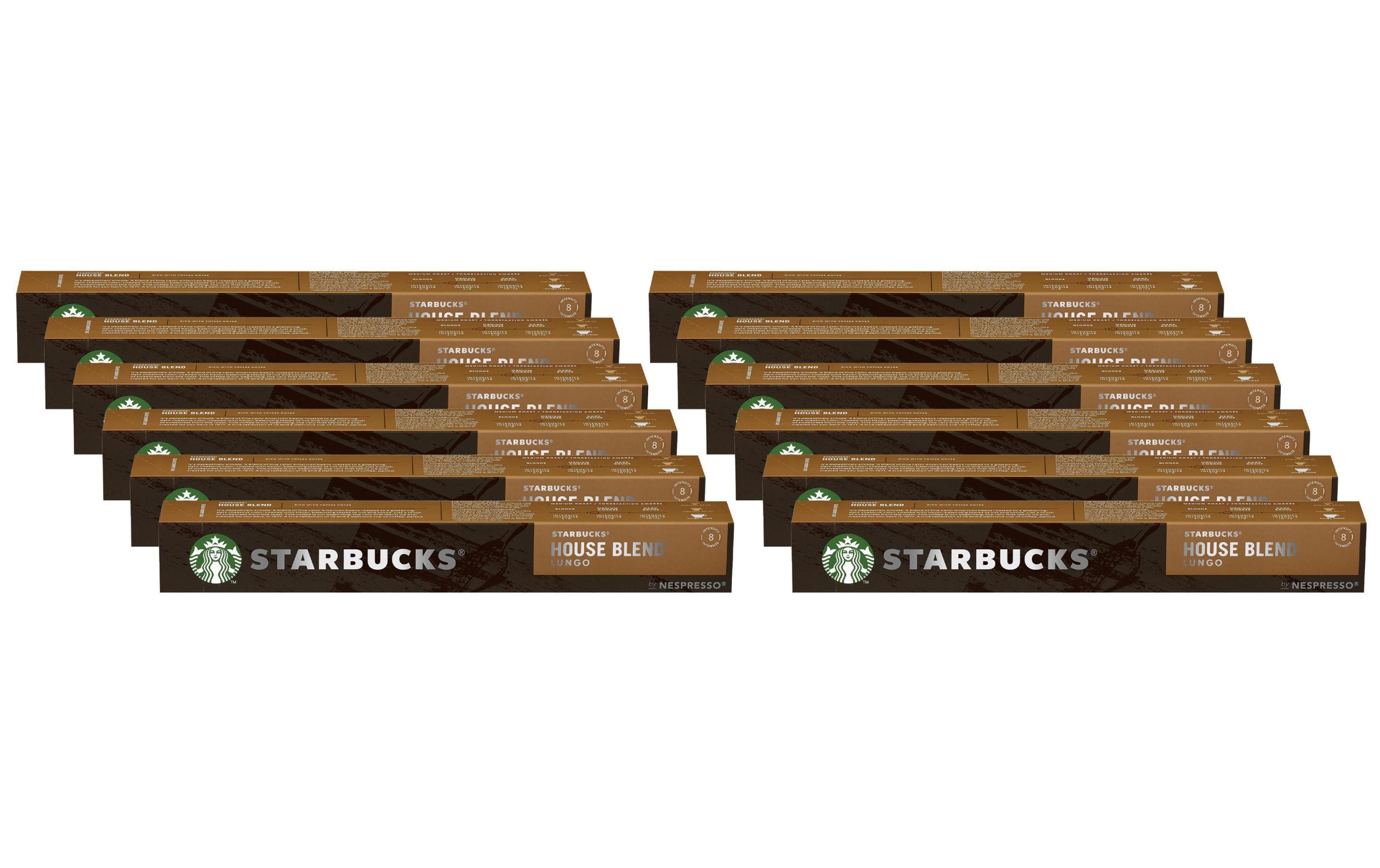 Starbucks Kaffeekapseln House Blend 12 x 10 Stück