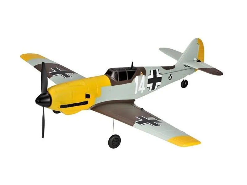TOP-RC Warbird Mini BF-109 450 mm, Gelb, RTF TOP-RC Warbird Mini BF-109 450 mm, Gelb, RTF