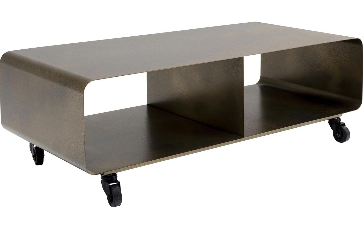 Kare TV-Möbel Lowboard Lounge M 90 x 30 cm, Bronze