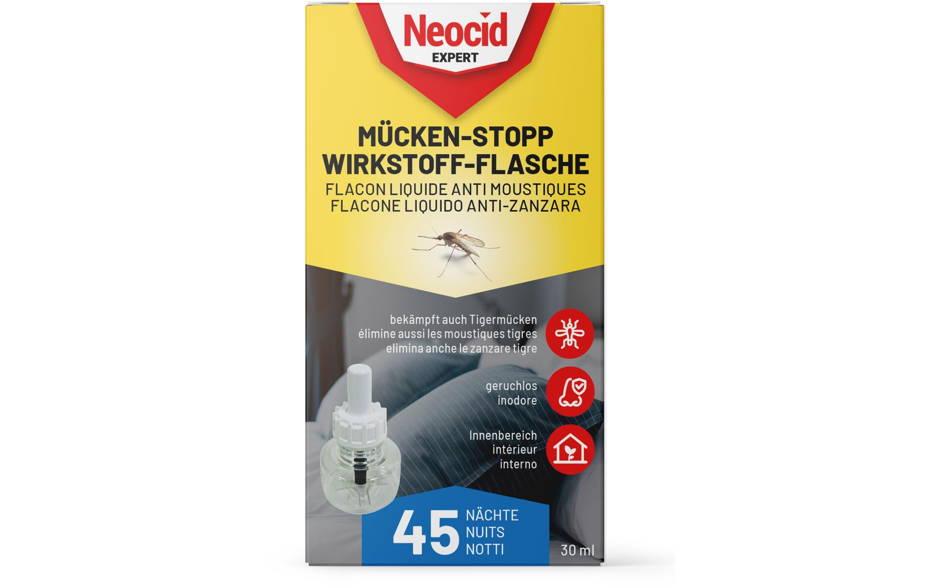 Neocid Expert Mückenstecker Mücken-Stopp Wirkstoff-Flasche, 1 Stück