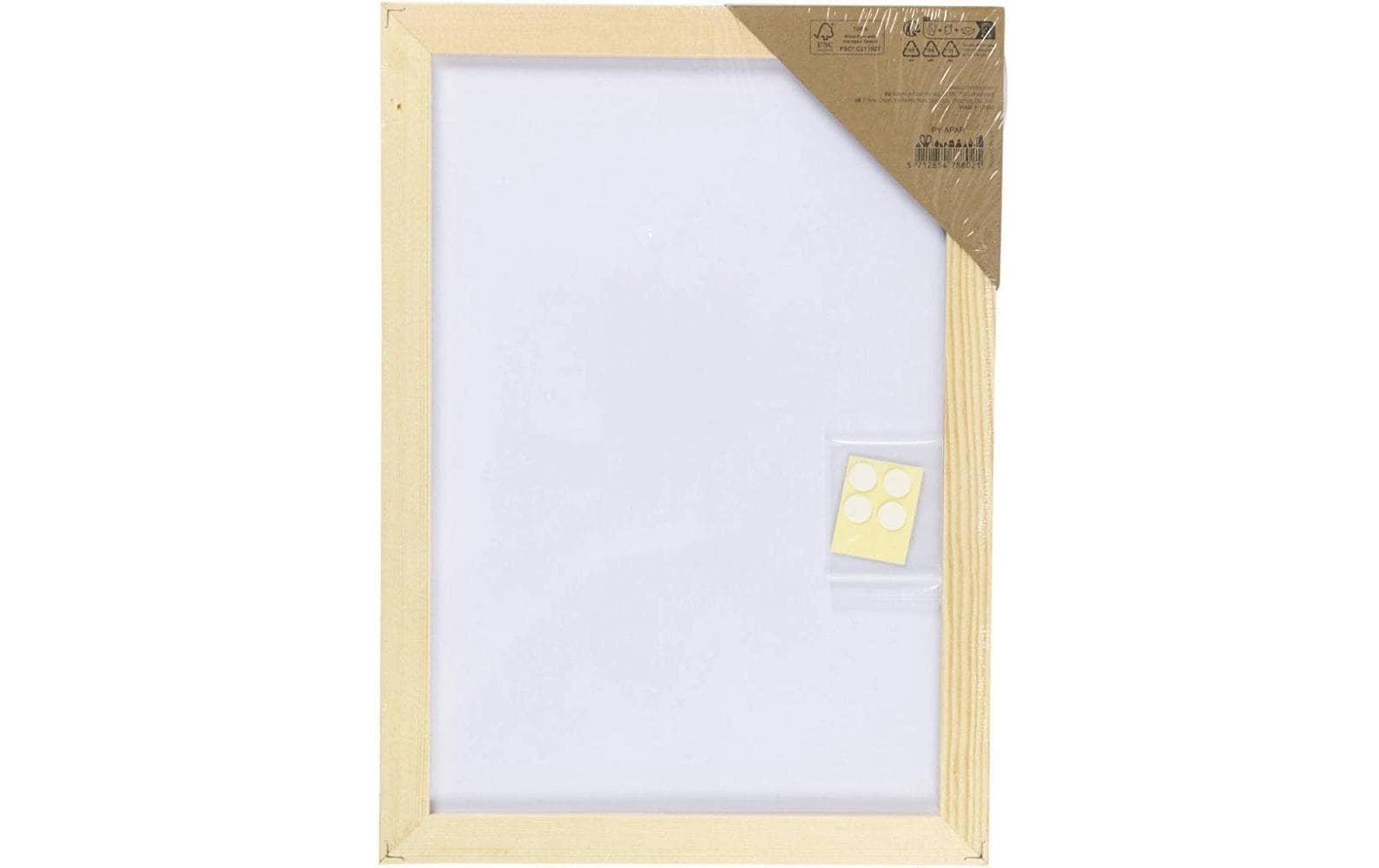 Creativ Company Keilrahmen 21 x 29.7 cm, Weiss, 1 Stück