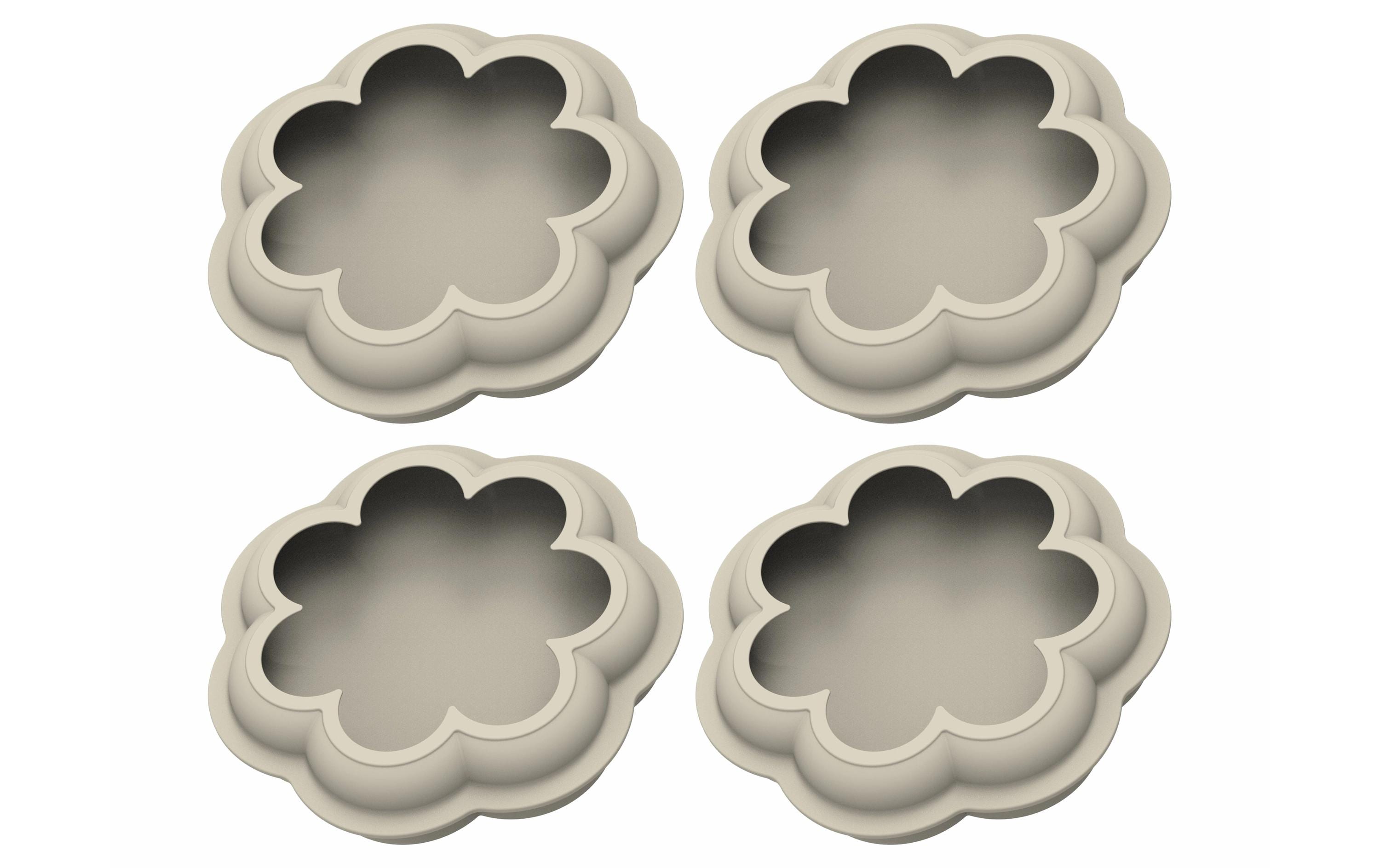 Silikomart Silikonform Happy Spring Blume, 4 Stück