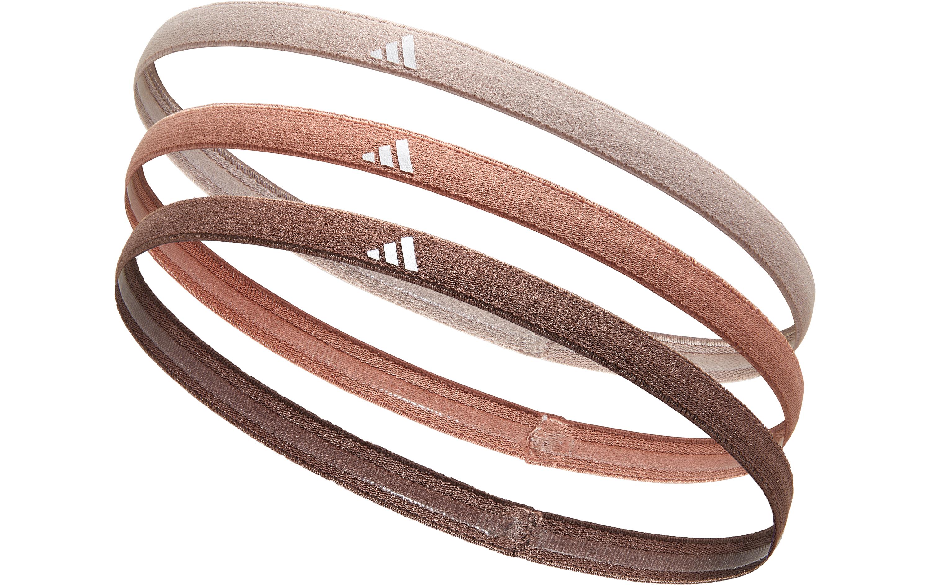 adidas Hairbands Braun/Dunkelblau/Beige