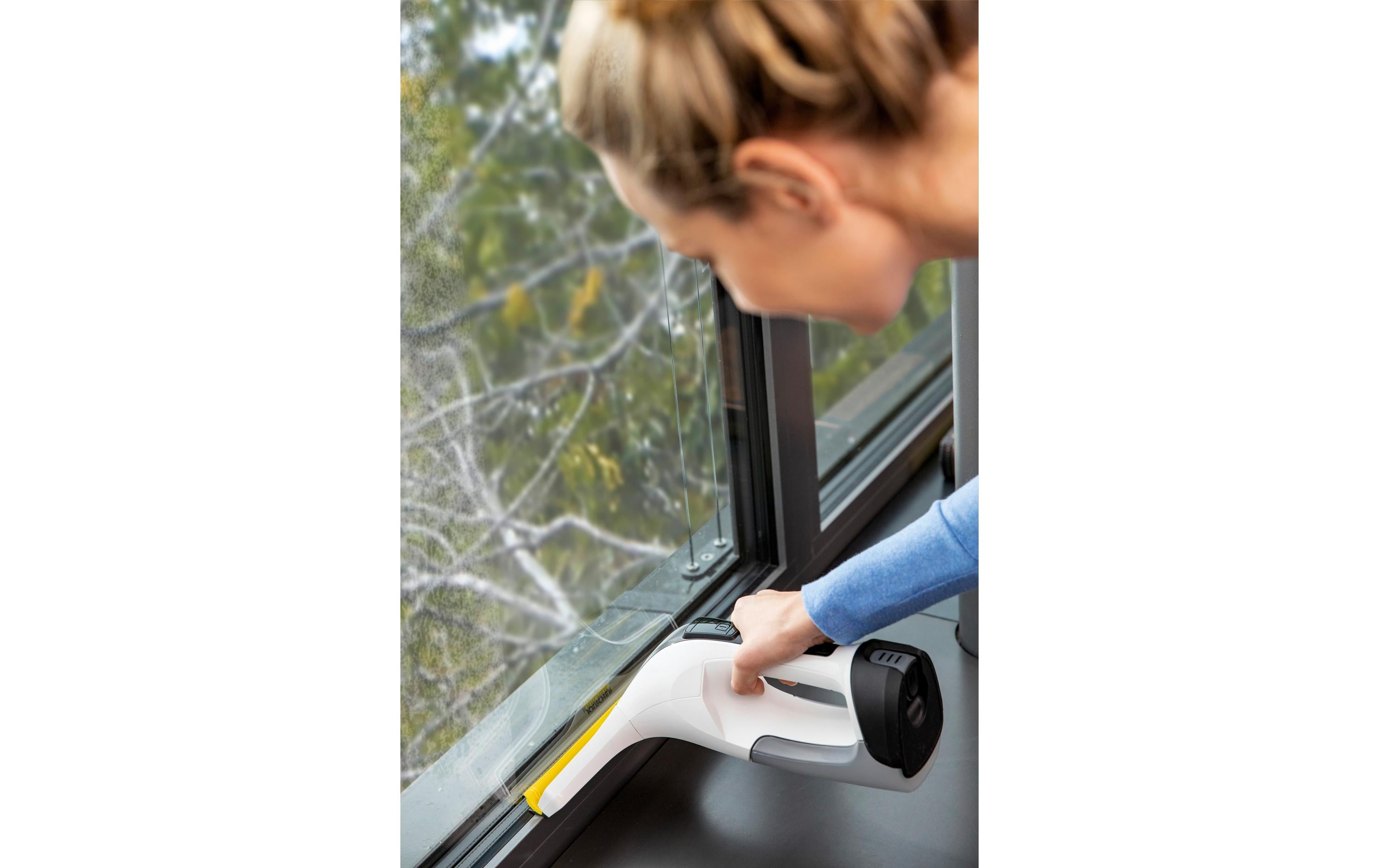 Kärcher Fenstersauger WV 4-4 Plus Schwarz/Weiss