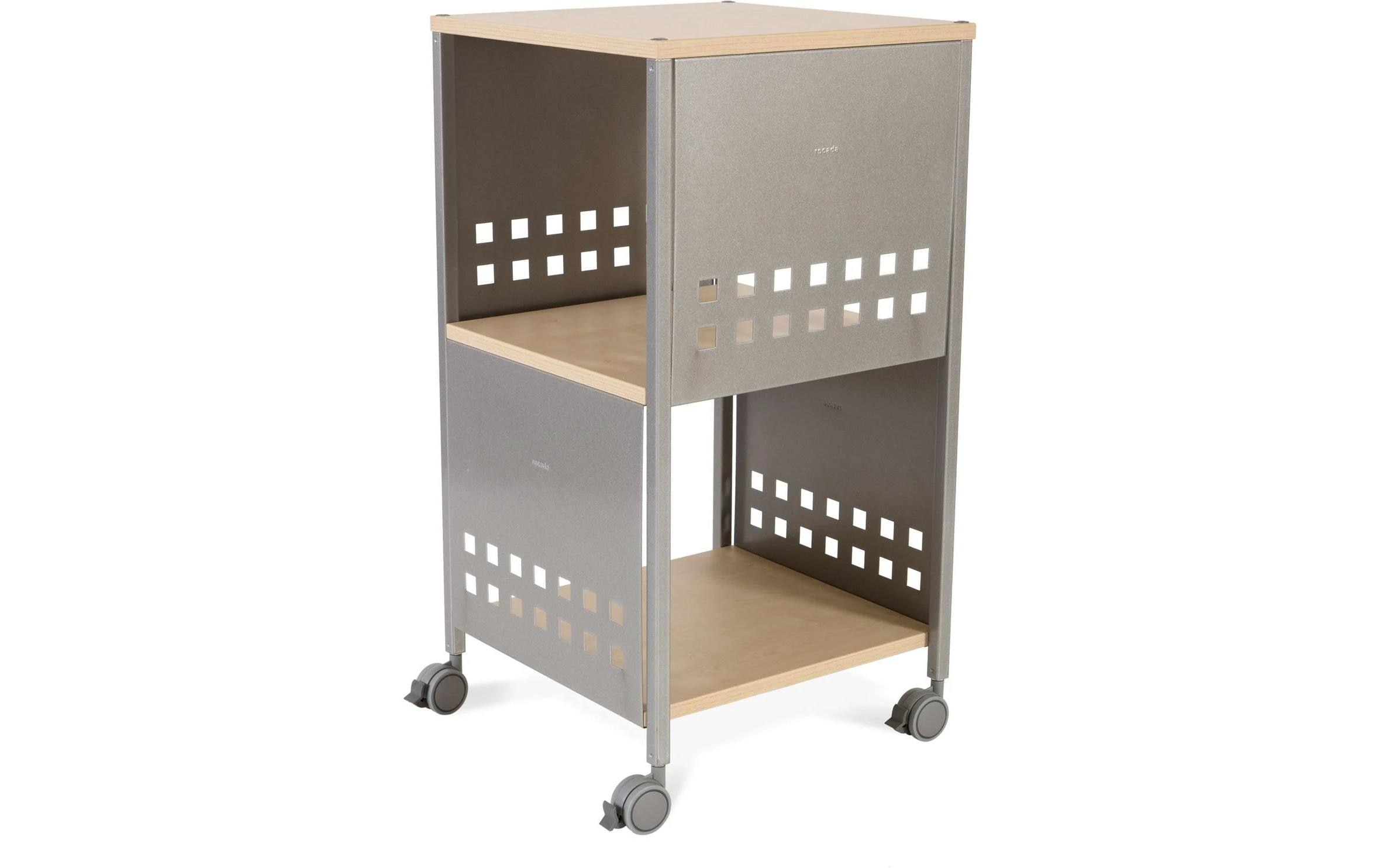 Rocada Bürowagen 45 x 45 x 86 cm, Buche